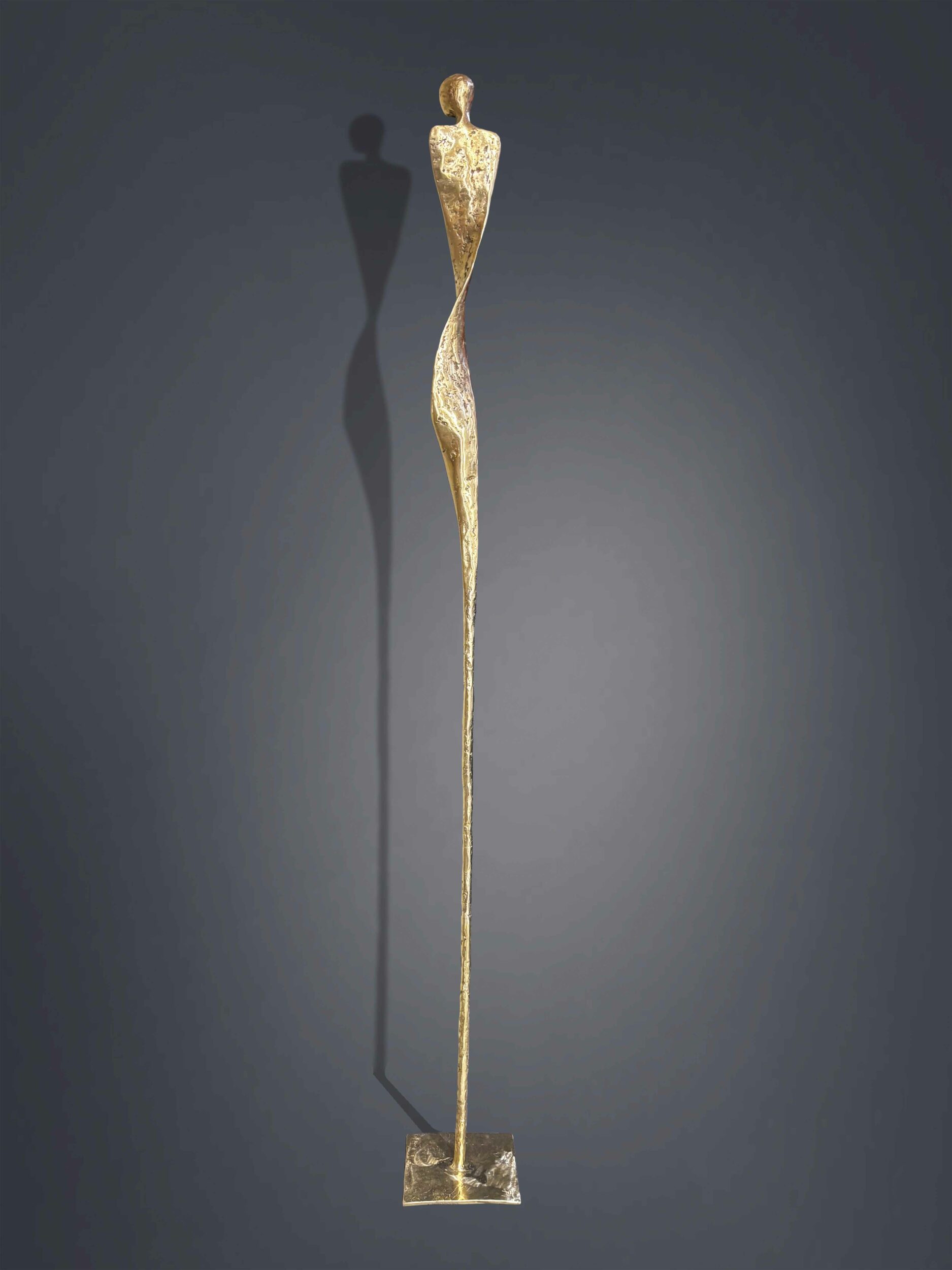 « Marguerite » – Sculpture de femme en bronze